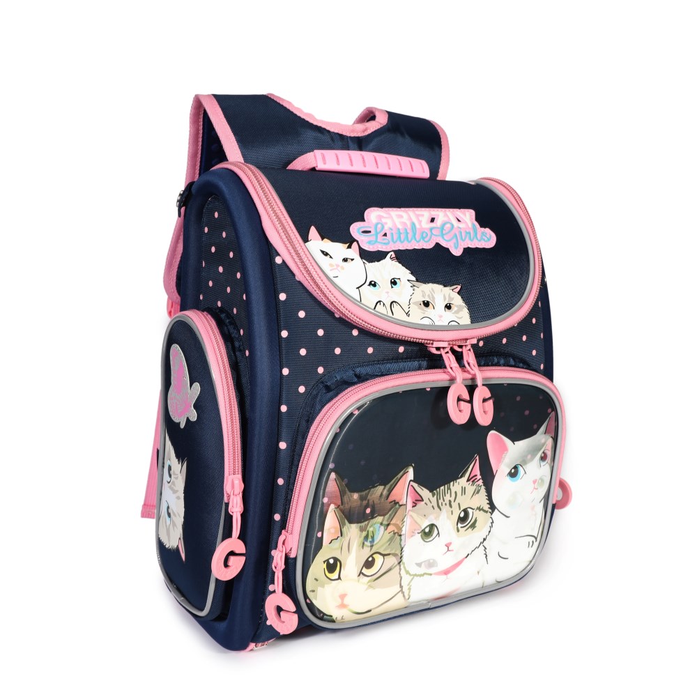 Cặp học sinh chống gù Grizzly Bags Studio - Cặp sách chống gù chống thấm nước